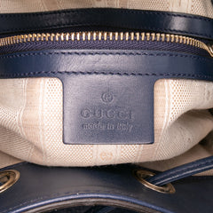 Medium Calfskin Bright Diamante Bucket