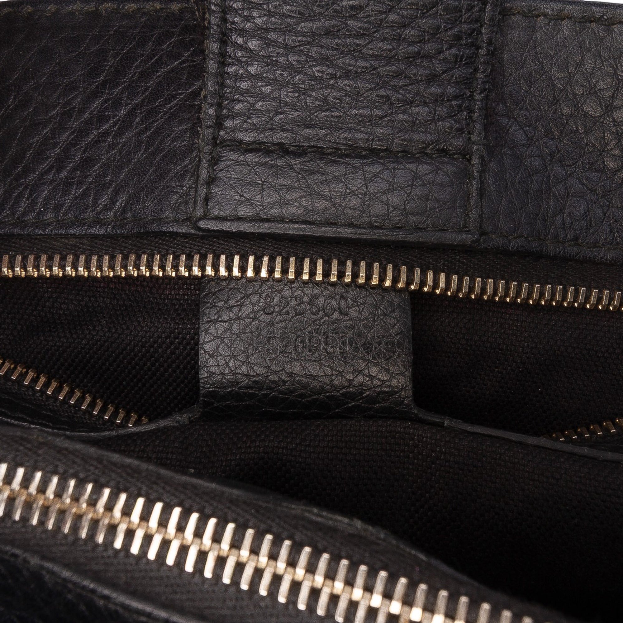 Medium Calfskin Bamboo Shopper Satchel