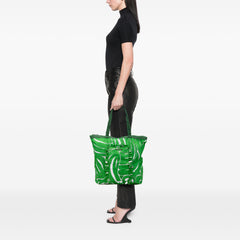 Canvas Printed Ivy Tote