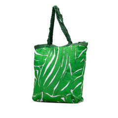 Canvas Printed Ivy Tote