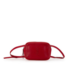 Leather Monogram Lou Belt Bag