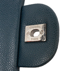Jumbo Classic Iridescent Caviar Double Flap