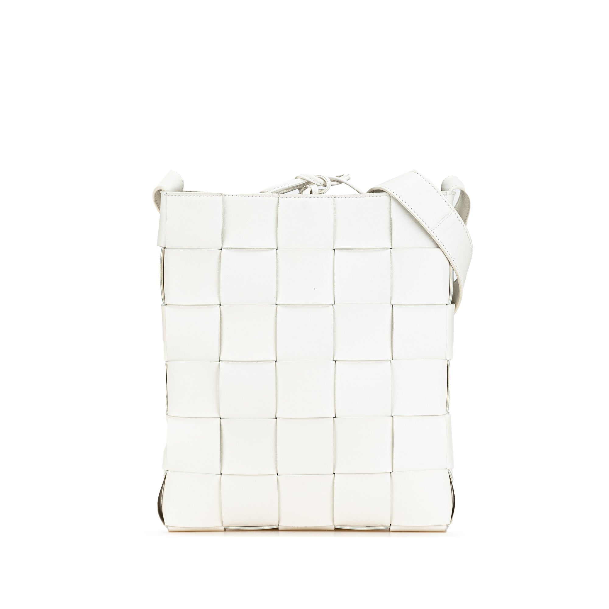 Nappa Intrecciato Cassette Messenger