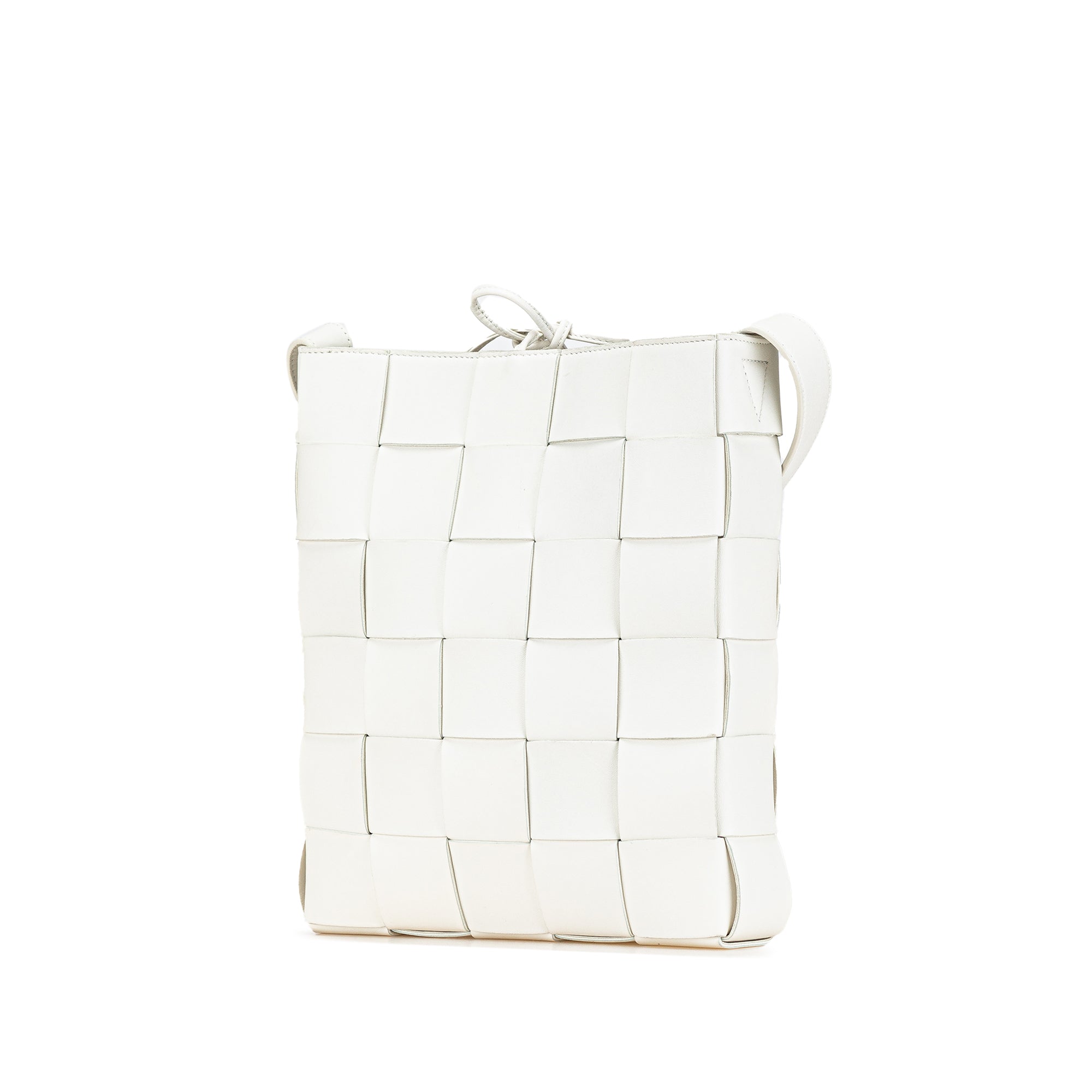 Nappa Intrecciato Cassette Messenger