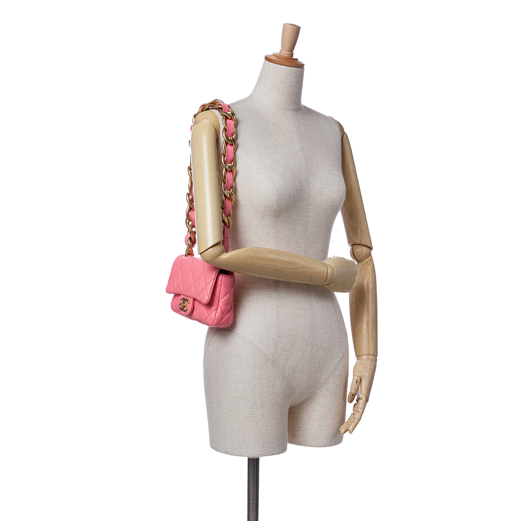 Mini Quilted Lambskin Funky Town Flap