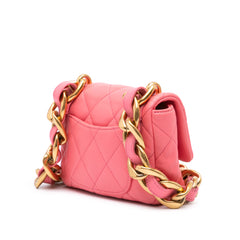 Mini Quilted Lambskin Funky Town Flap