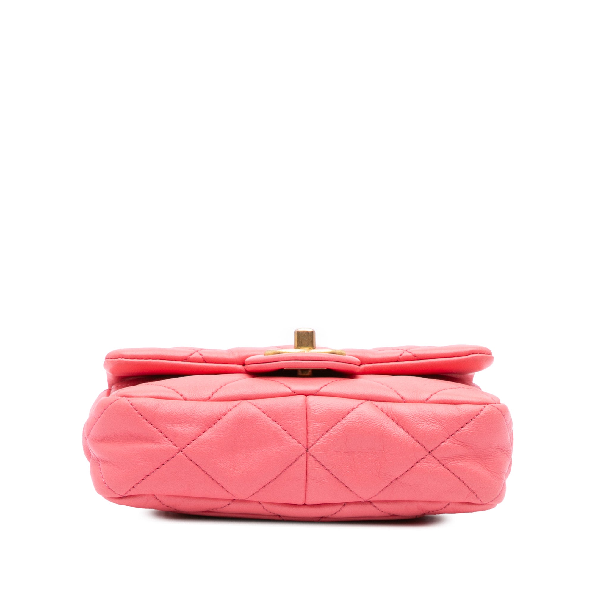 Mini Quilted Lambskin Funky Town Flap