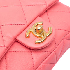 Mini Quilted Lambskin Funky Town Flap