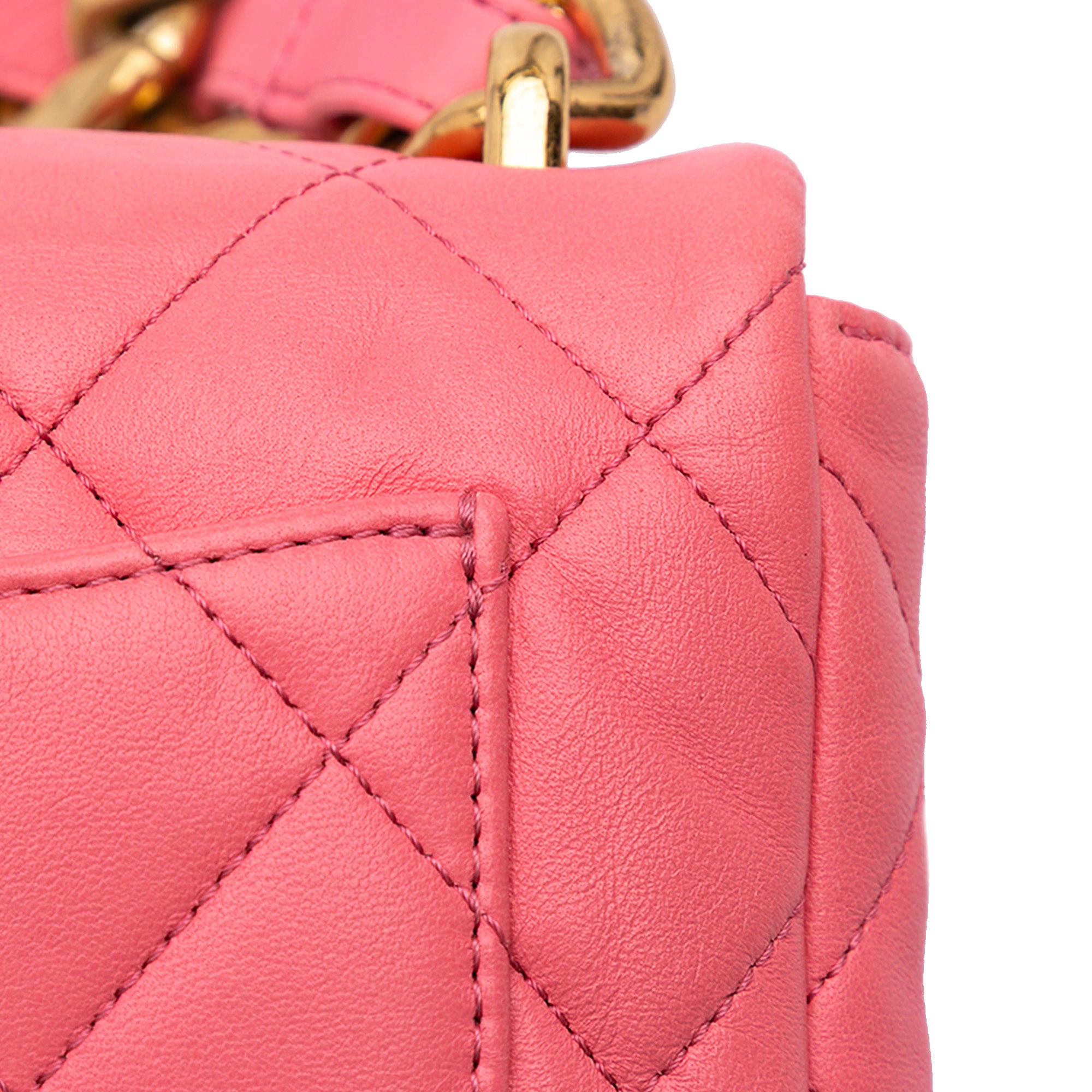 Mini Quilted Lambskin Funky Town Flap