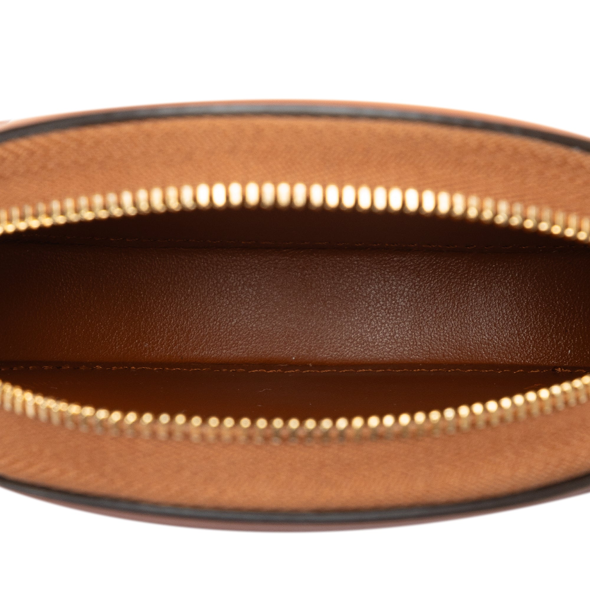 Calfskin Cuir Triomphe Oval Clutch