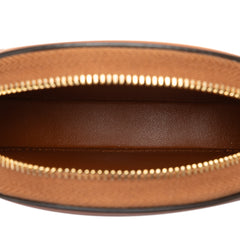 Calfskin Cuir Triomphe Oval Clutch