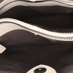 Smoke Check Coated Canvas Northfield Satchel