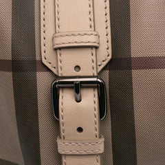 Smoke Check Coated Canvas Northfield Satchel