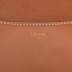 Small Maillon Triomphe Jacquard and Calfskin Crecy Crossbody