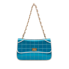Reissue Square Quilt Satin Flap