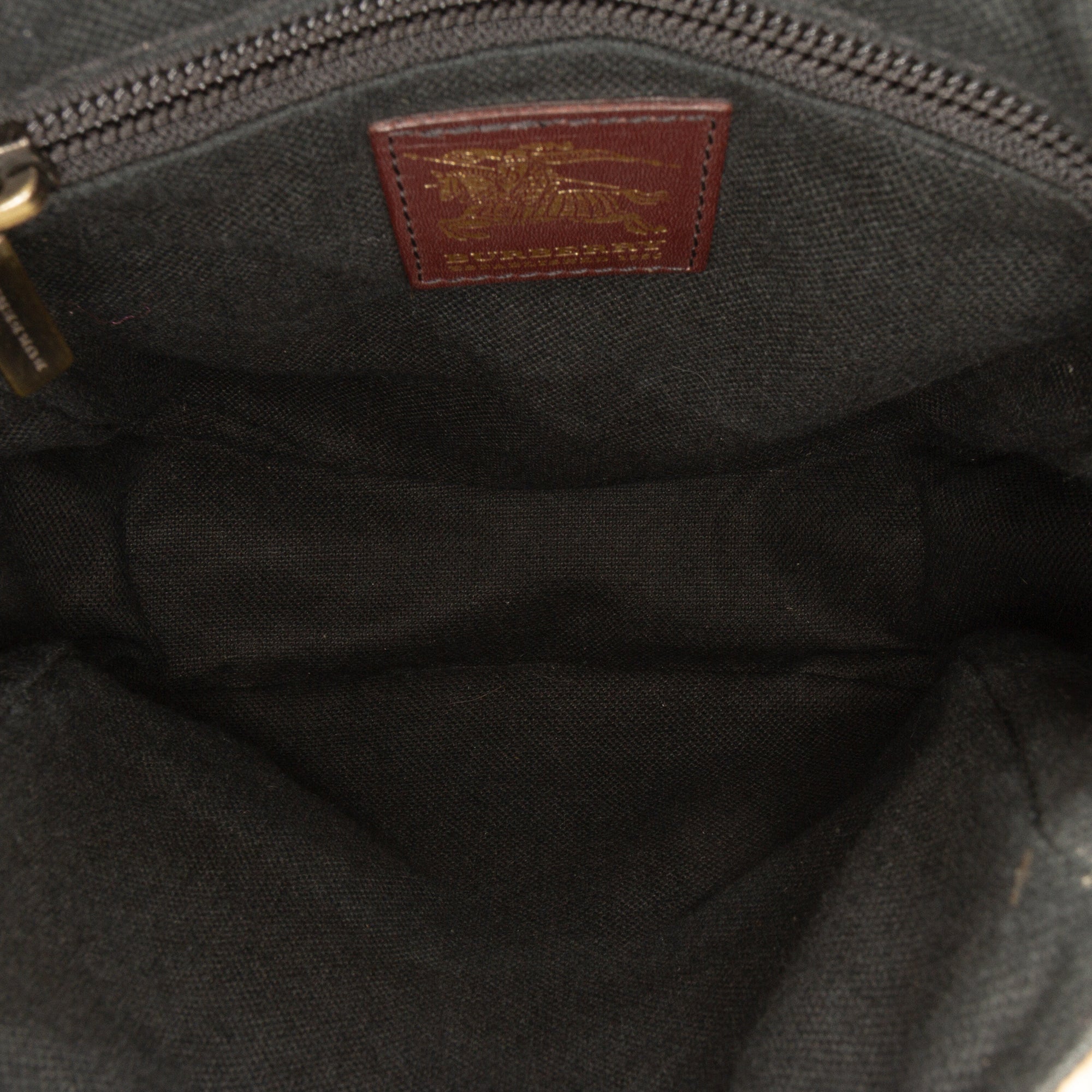 Haymarket Check Coated Canvas Flap Crossbody