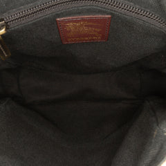 Haymarket Check Coated Canvas Flap Crossbody