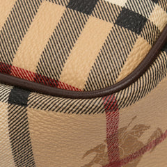 Haymarket Check Coated Canvas Flap Crossbody