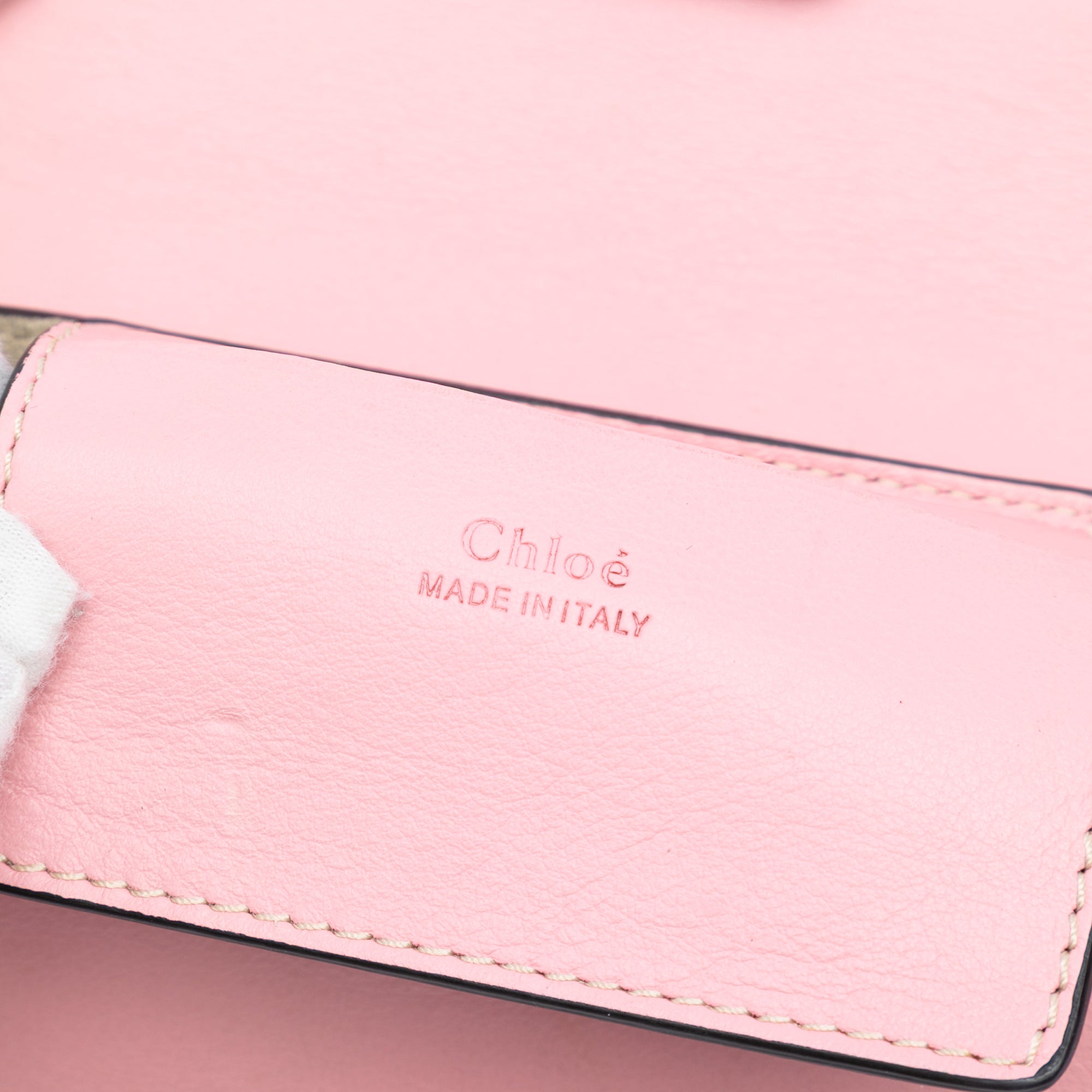 Mini Calfskin and Suede Faye Chain Crossbody