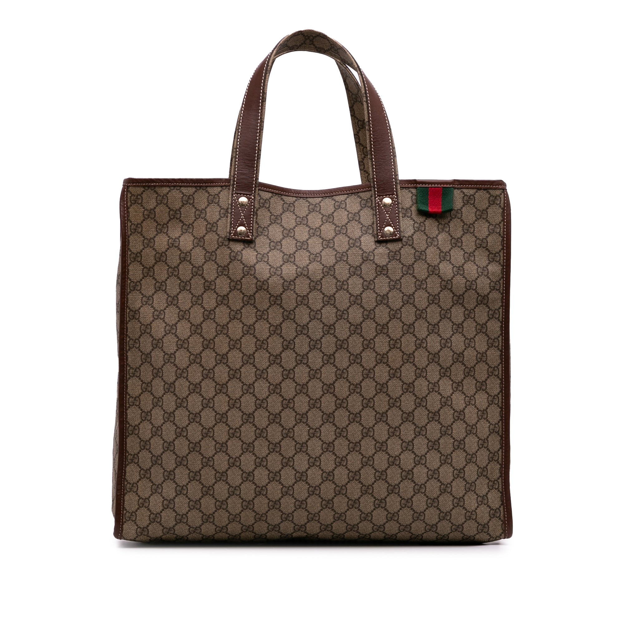 Large GG Supreme Web Loop Tote