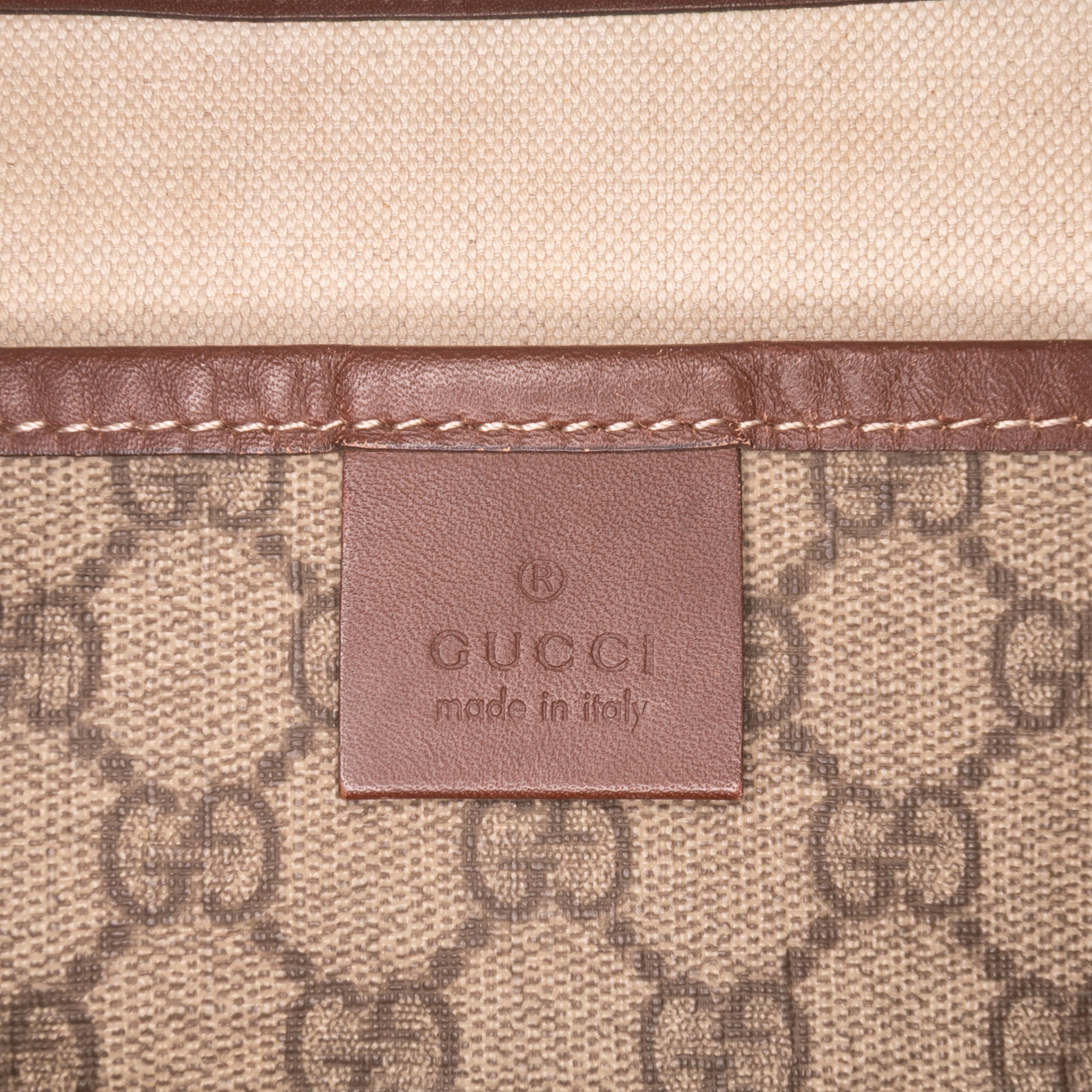Large GG Supreme Web Loop Tote