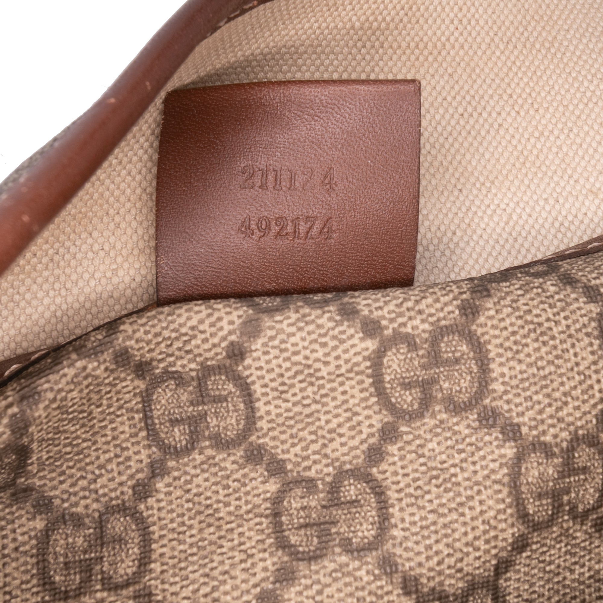 Large GG Supreme Web Loop Tote