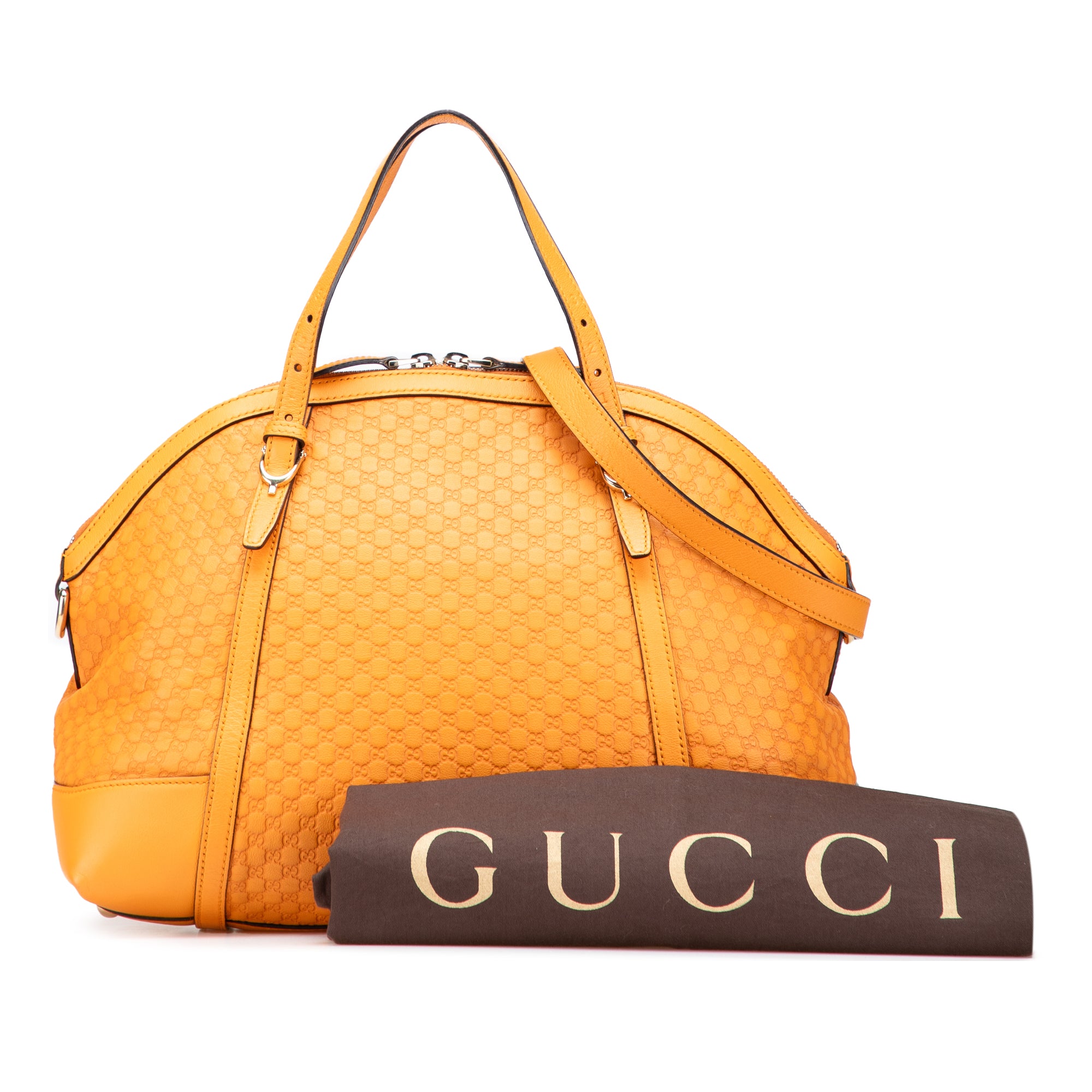 Large Microguccissima Nice Dome Satchel