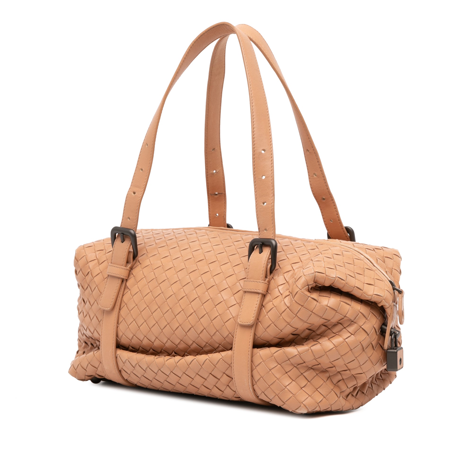 Nappa Intrecciato Montaigne Shoulder Bag