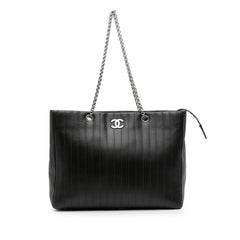 Quilted Lambskin Mademoiselle Tote