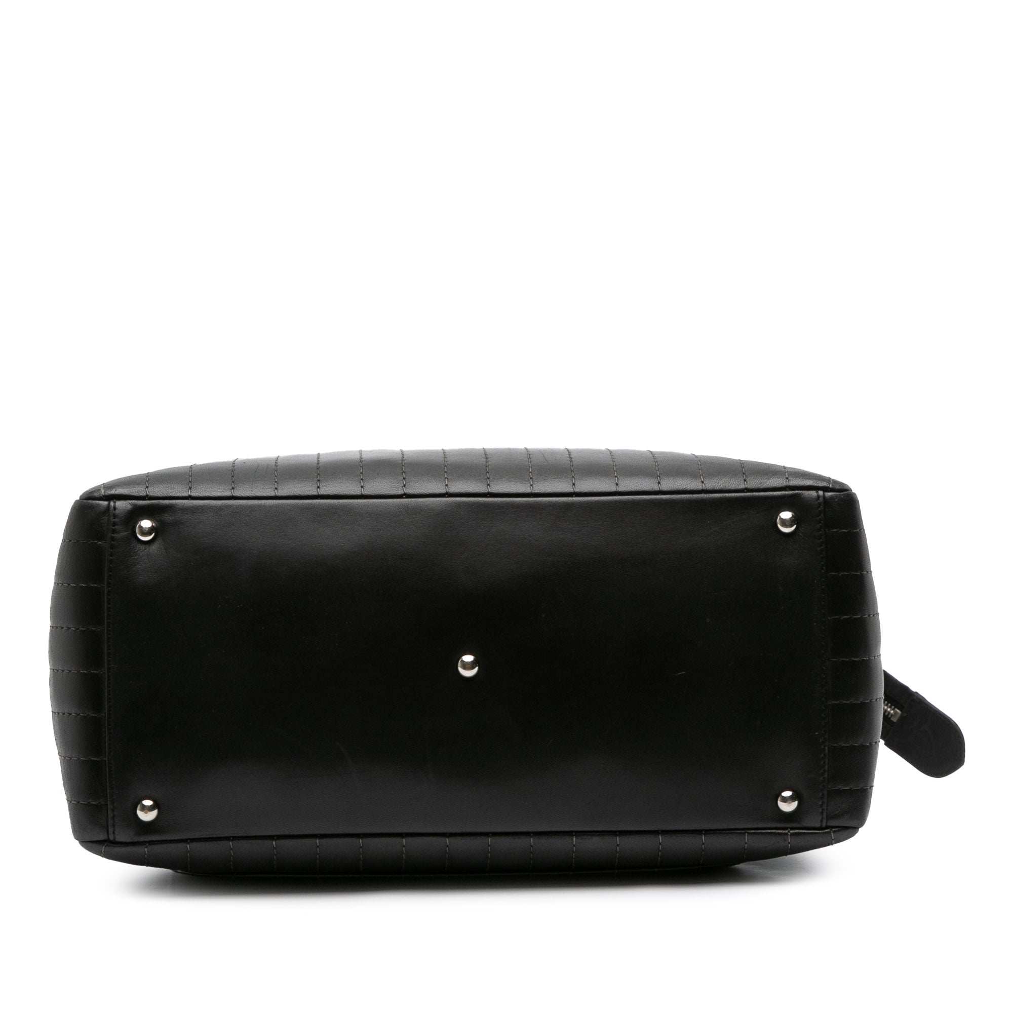 Quilted Lambskin Mademoiselle Tote