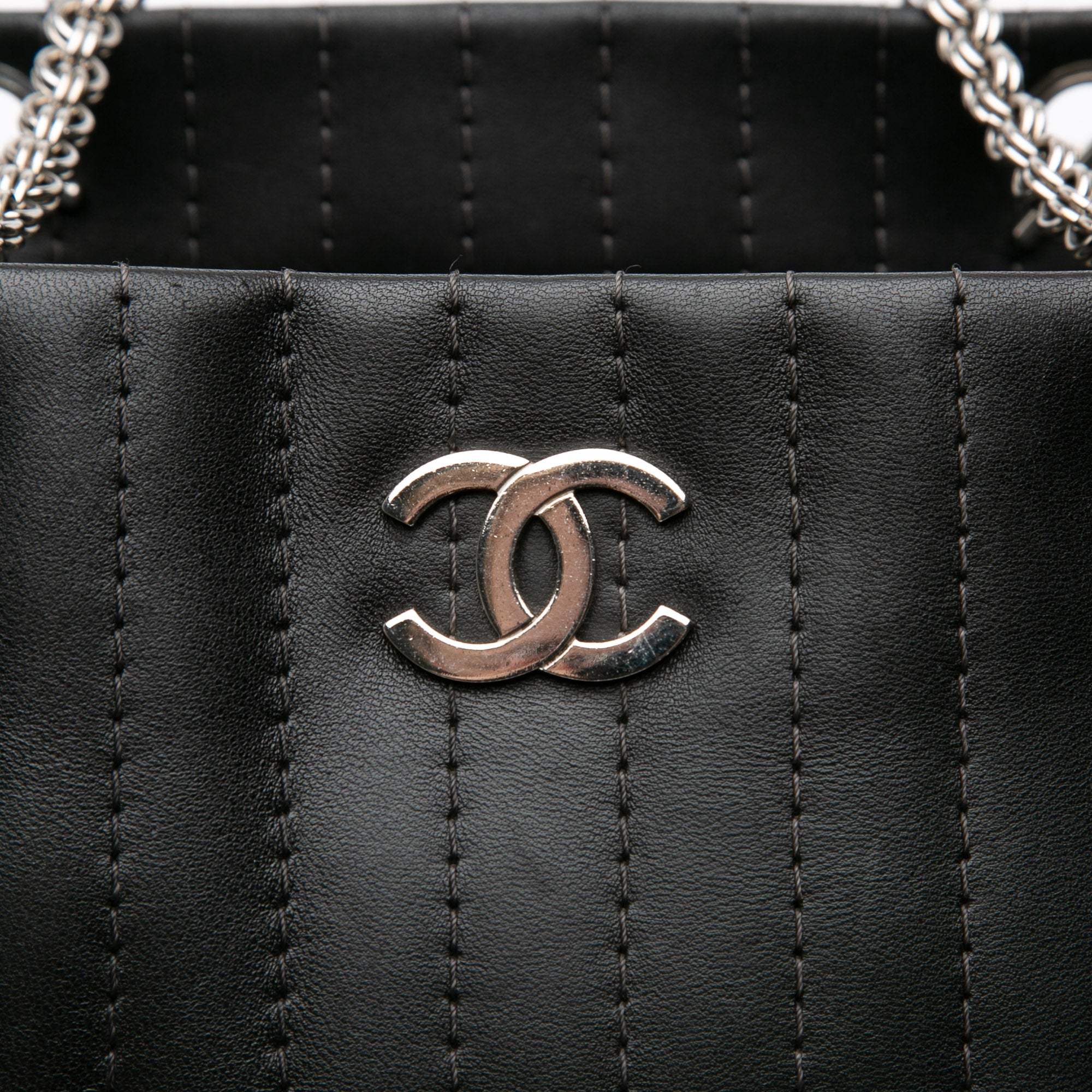 Quilted Lambskin Mademoiselle Tote