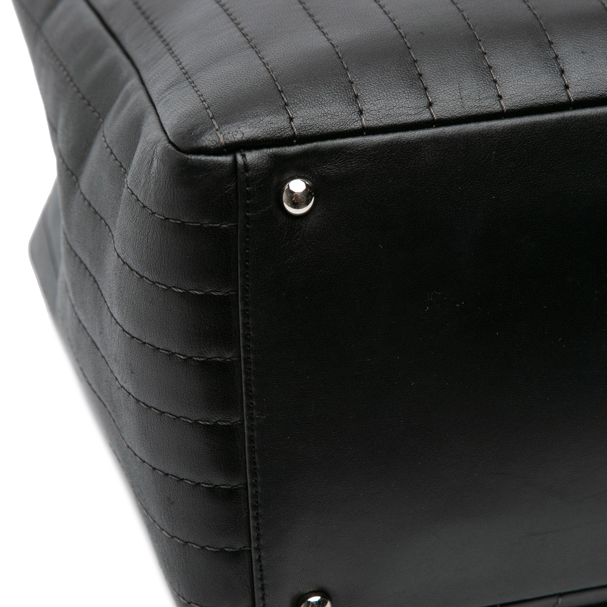 Quilted Lambskin Mademoiselle Tote