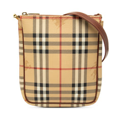Haymarket Check Coated Canvas Crossbody