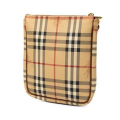 Haymarket Check Coated Canvas Crossbody