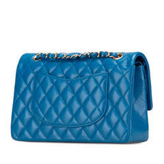 Medium Classic Caviar Double Flap