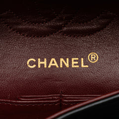 Small Classic Lambskin Double Flap