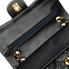 Small Classic Lambskin Double Flap