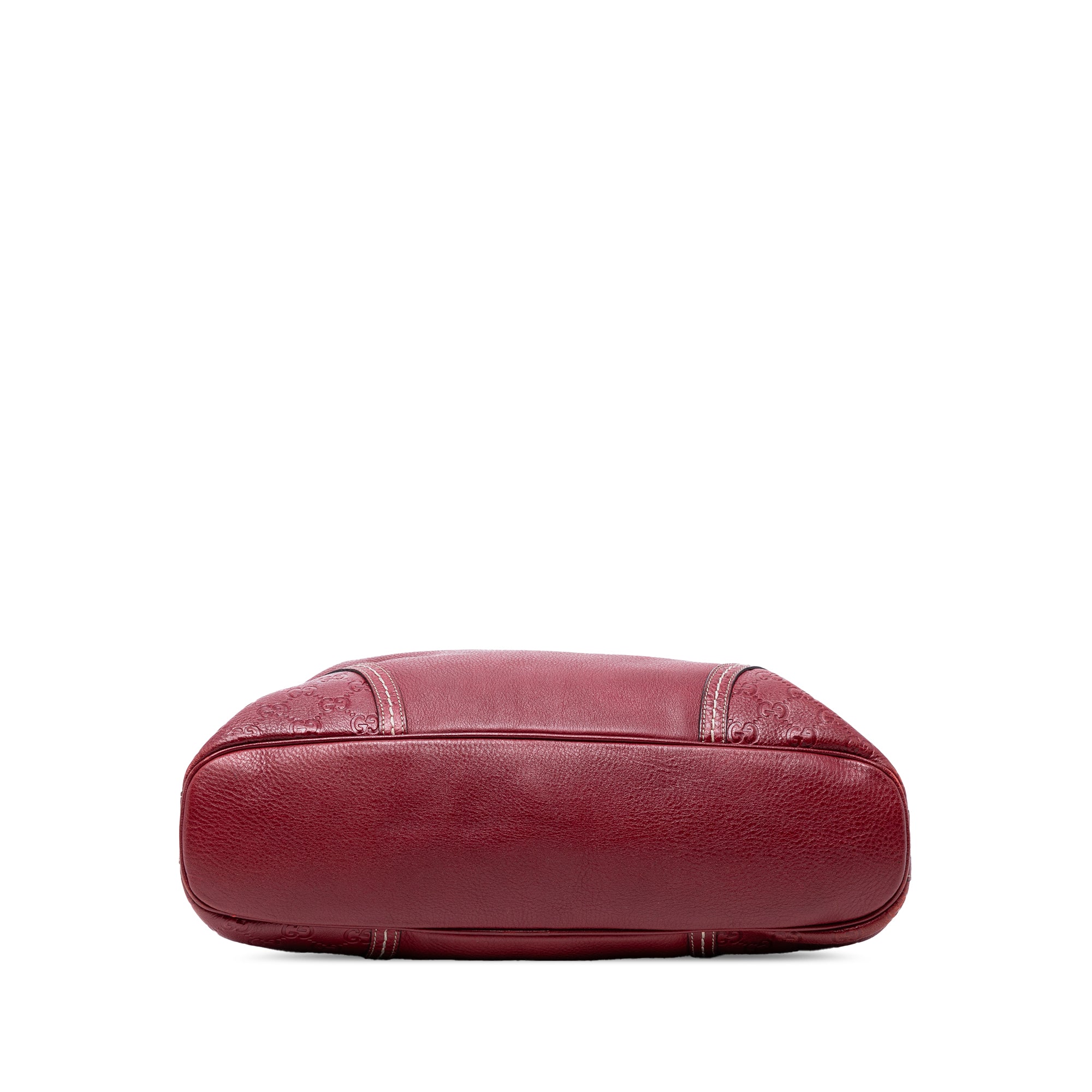 Large Guccissima Trimmed Leather Signoria Hobo Bag