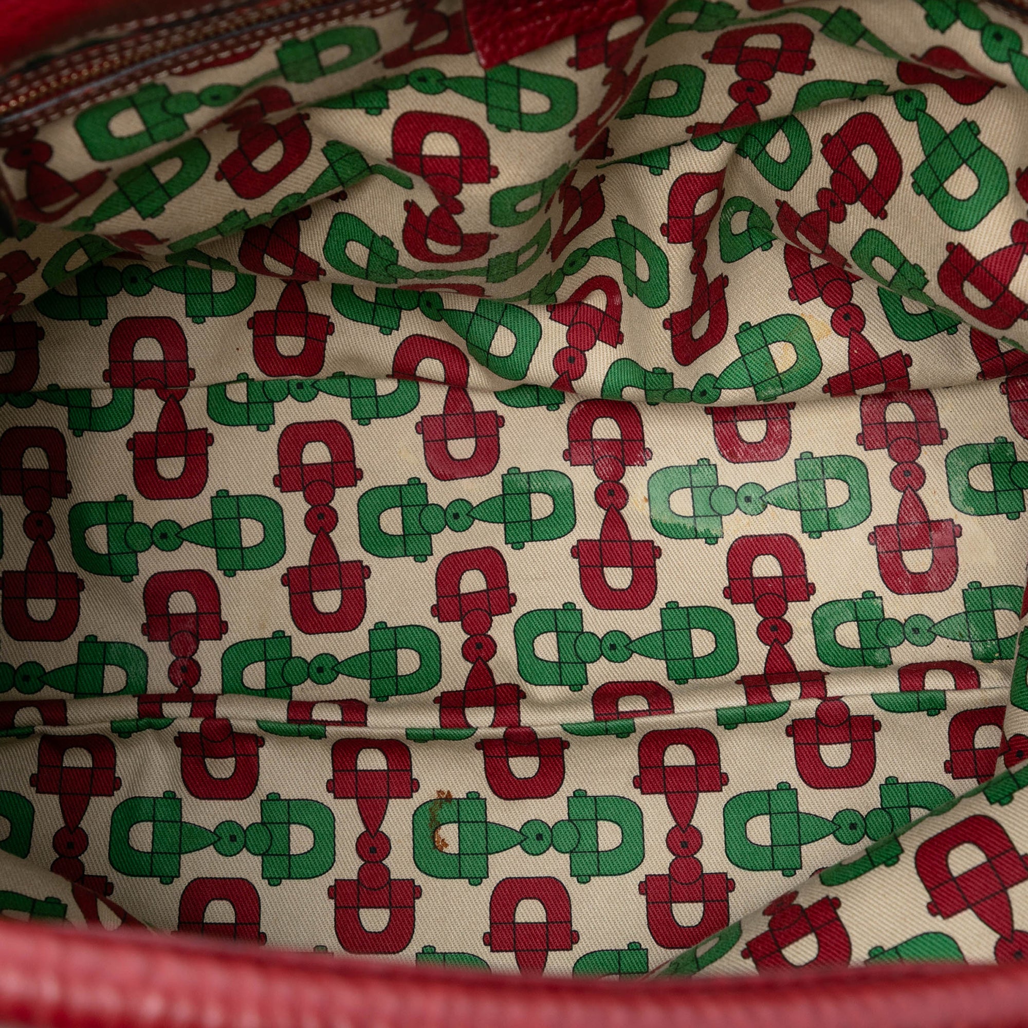 Large Guccissima Trimmed Leather Signoria Hobo Bag