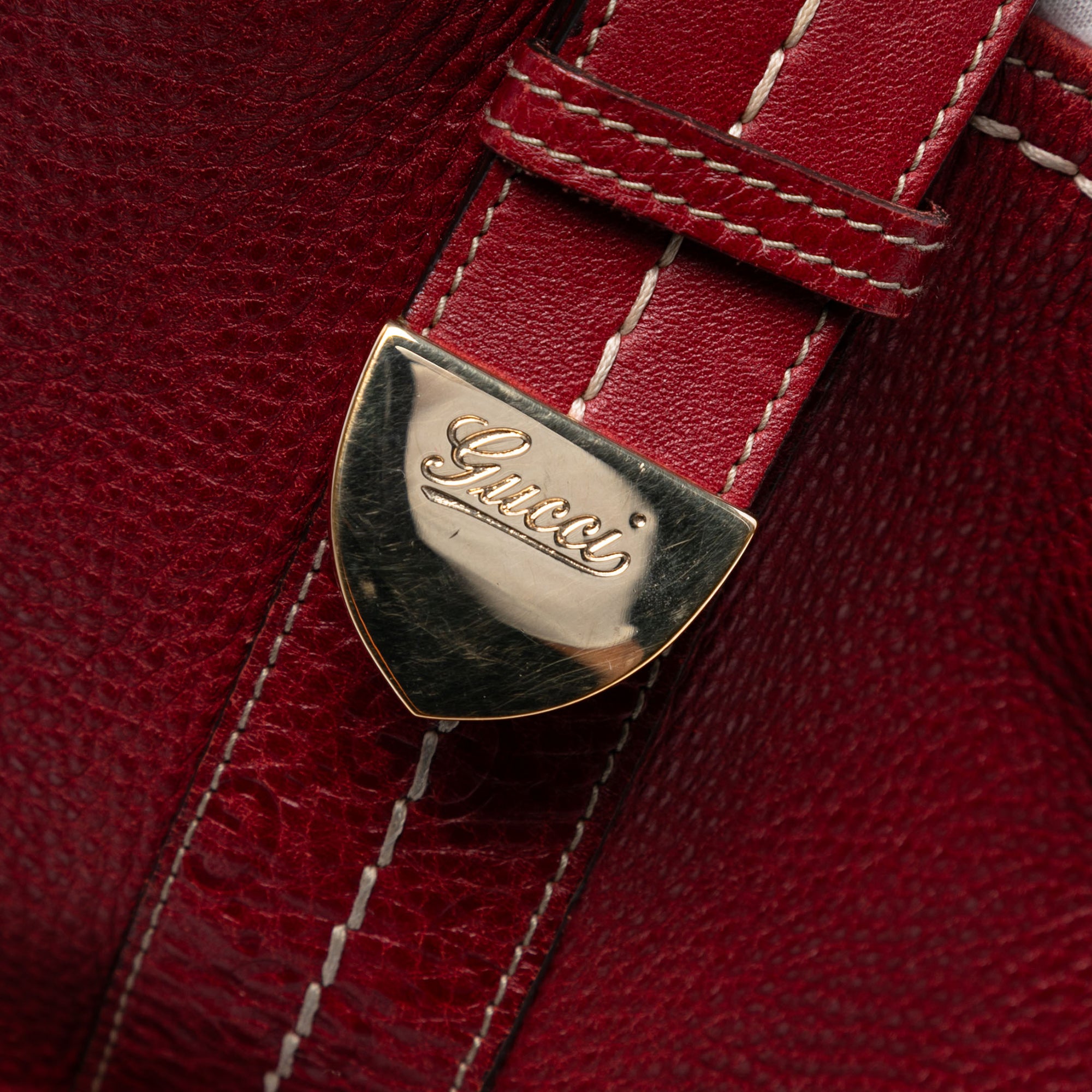 Large Guccissima Trimmed Leather Signoria Hobo Bag