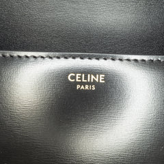 Shiny Calfskin Claude Shoulder Bag