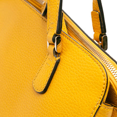 Calfskin Swing Top Handle Satchel