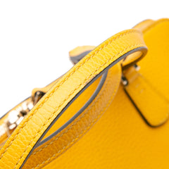 Calfskin Swing Top Handle Satchel