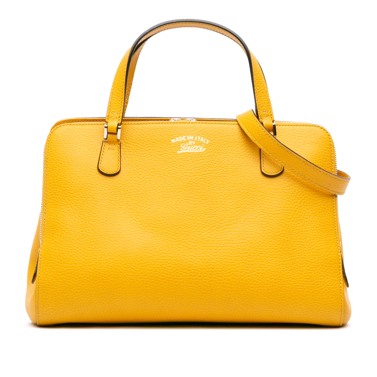 Calfskin Swing Top Handle Satchel