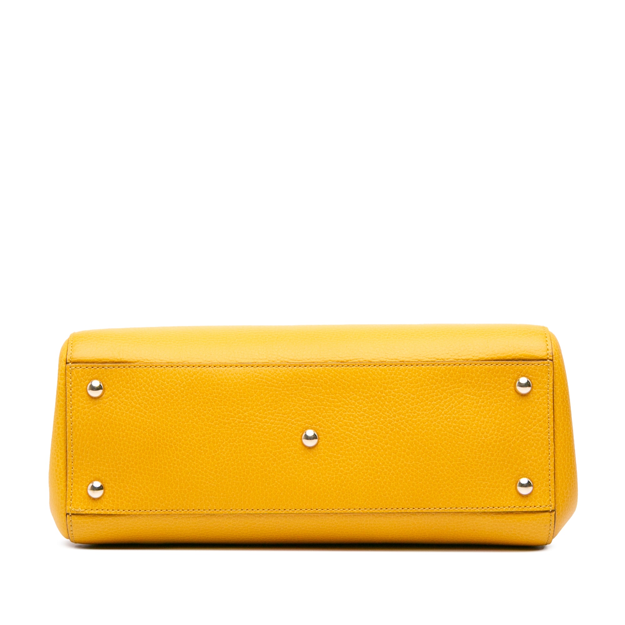 Calfskin Swing Top Handle Satchel