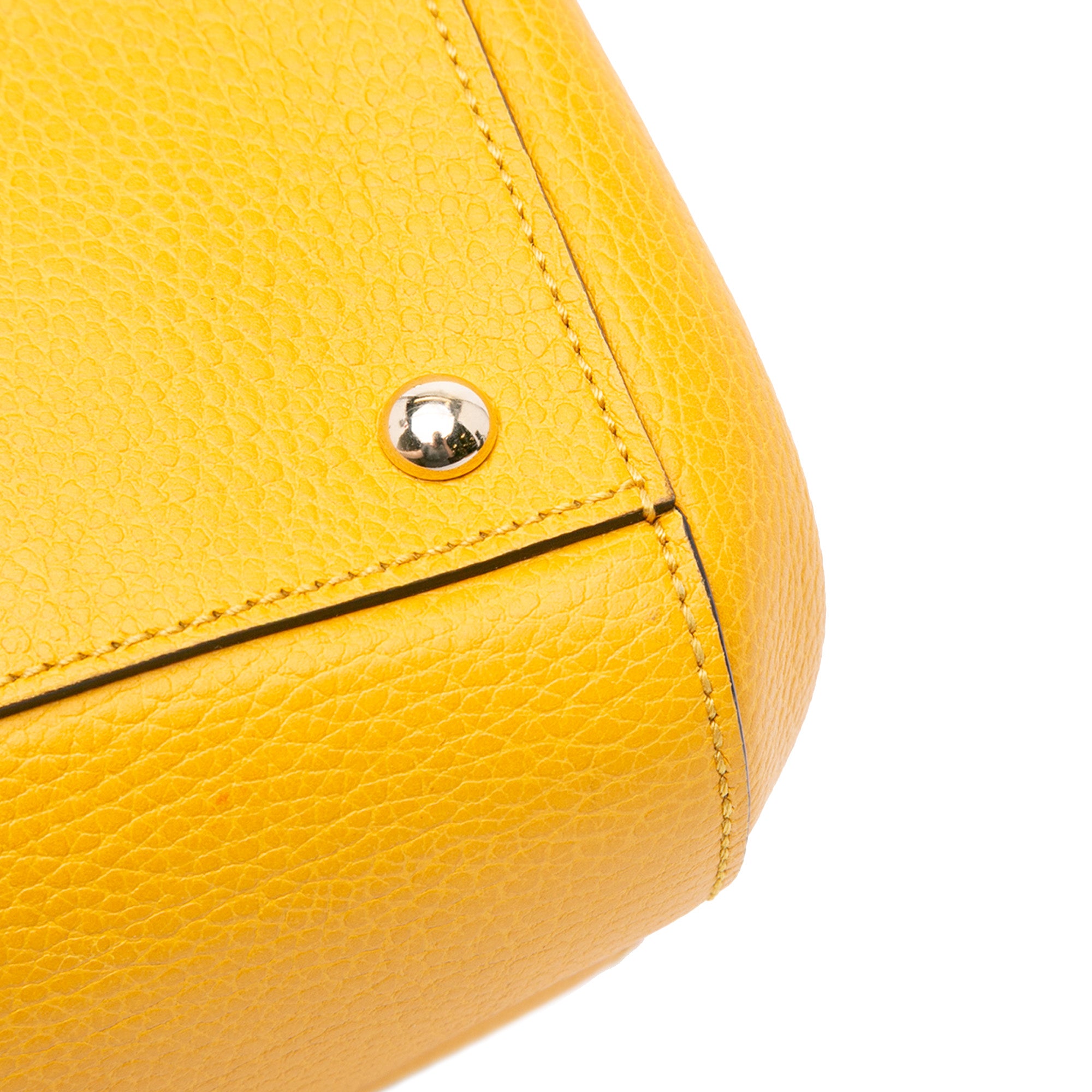 Calfskin Swing Top Handle Satchel