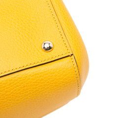 Calfskin Swing Top Handle Satchel