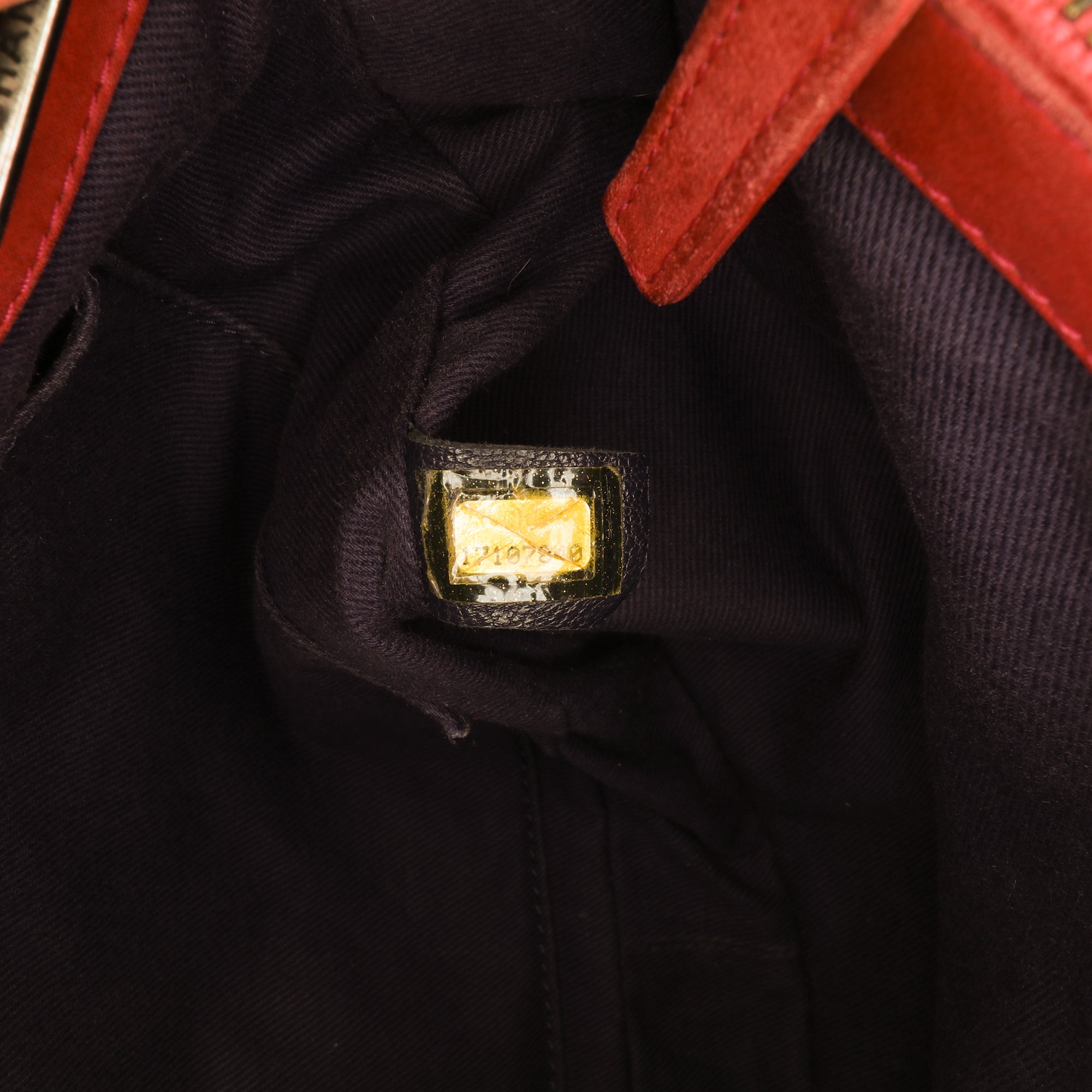 Quilted Iridescent Calfskin New Bubble Tote