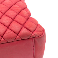Quilted Iridescent Calfskin New Bubble Tote