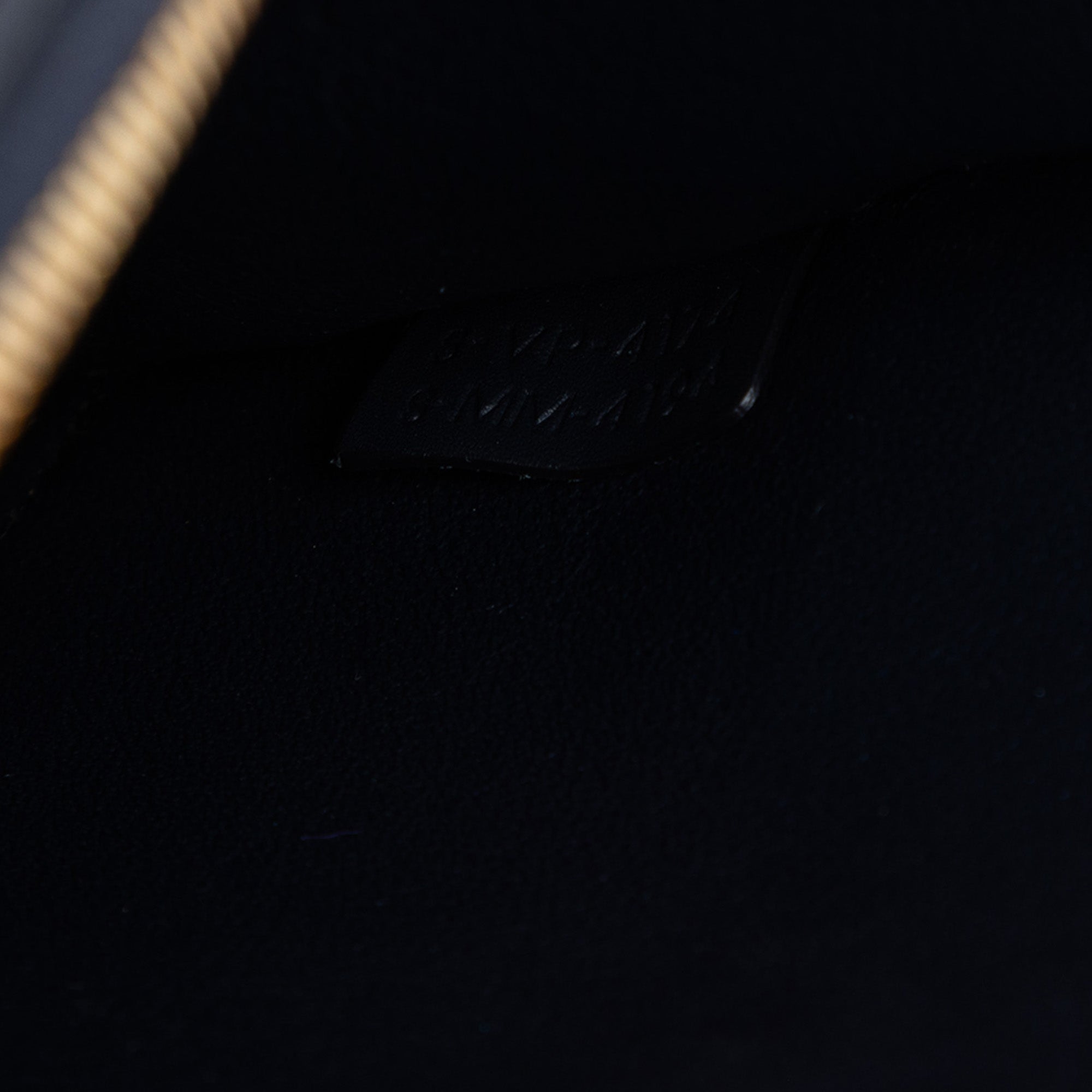 Medium Bicolor Leather Trapeze Satchel